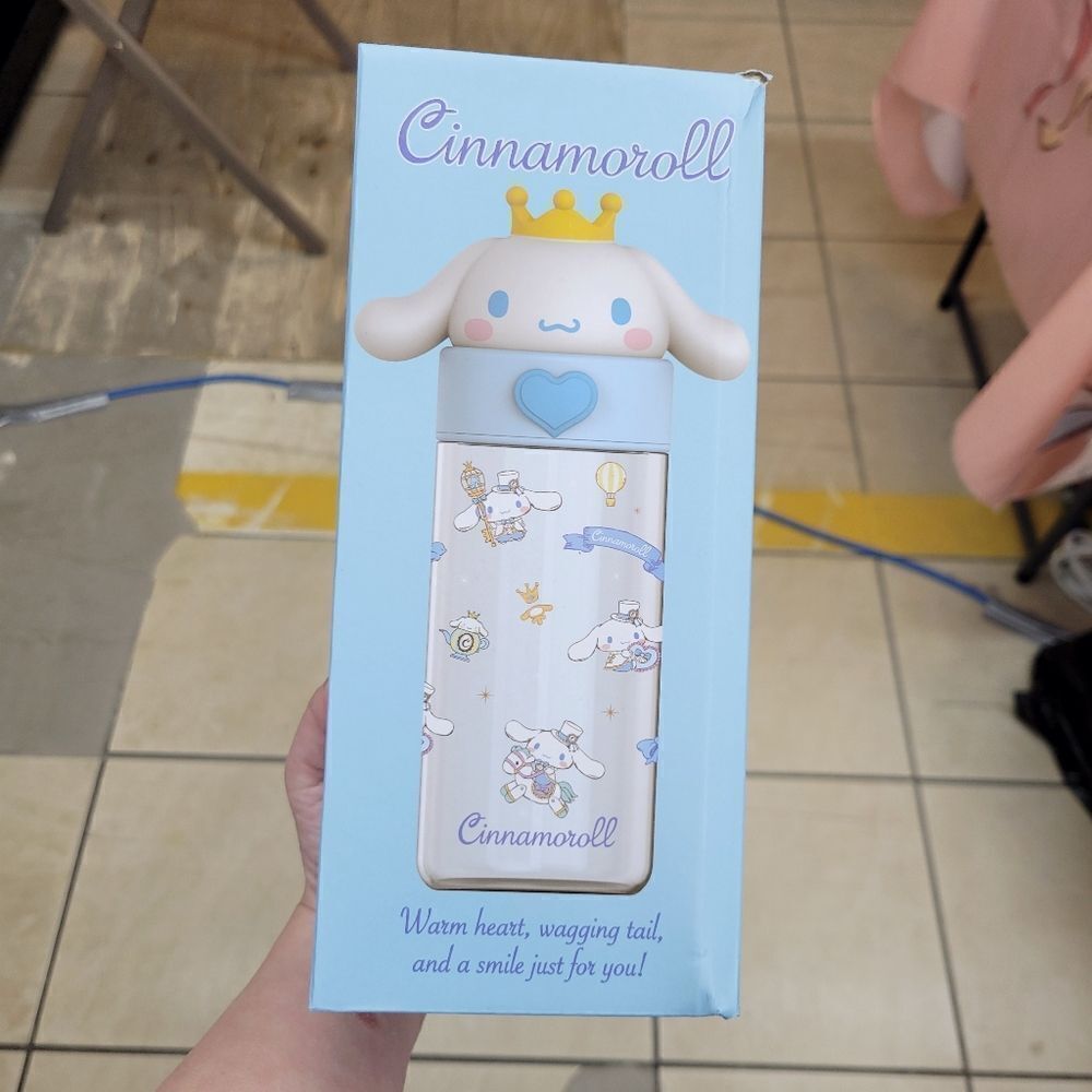 Brand New Sanrio Cinnamoroll Water Bottle Size: 500ml